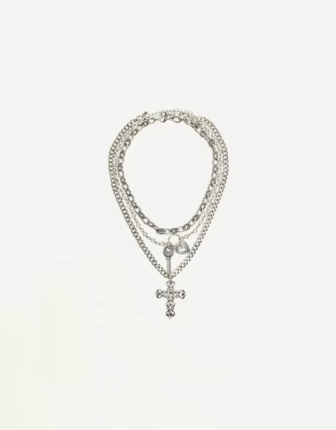 Pack of 3 pendant necklaces