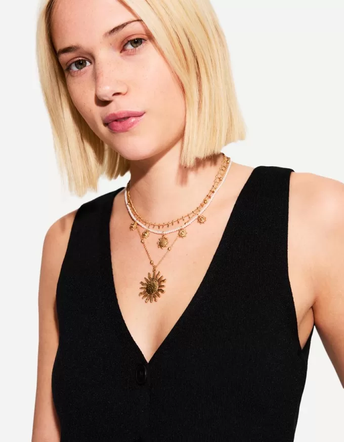 Pack of 3 pendant necklaces