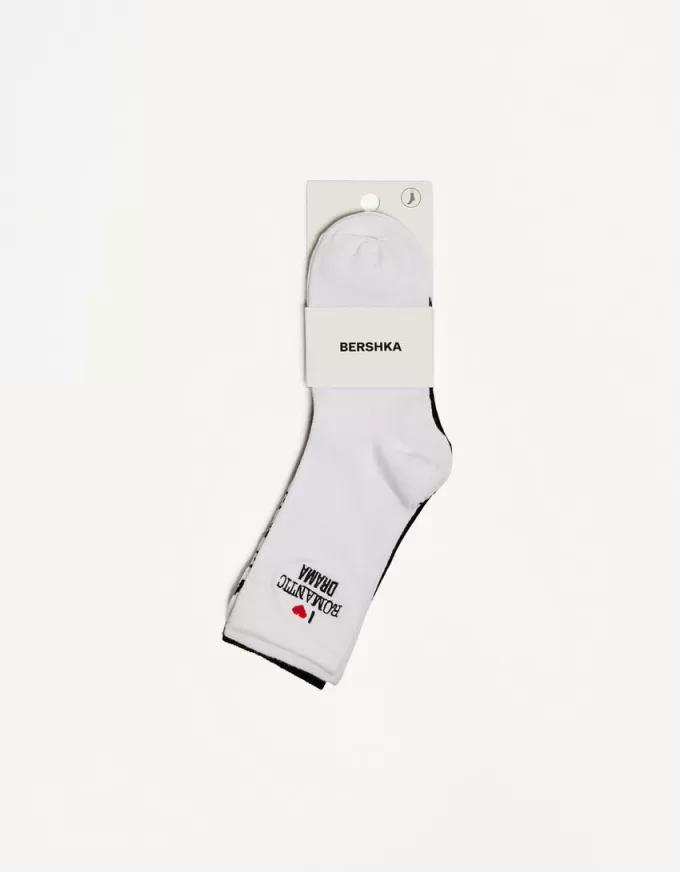 Pack of 3 printed socks Pack of 3 printed socks