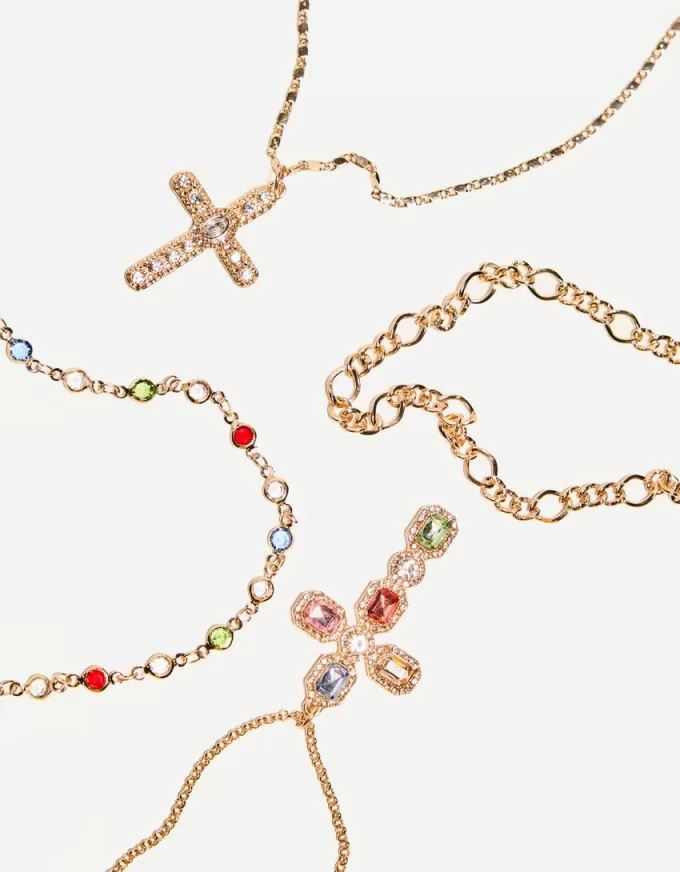 Pack of 4 pendant necklaces Pack of 4 pendant necklaces