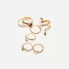 Pack of 7 snake rings Pack of 7 snake rings