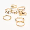 Pack of 8 butterfly rings Pack of 8 butterfly rings