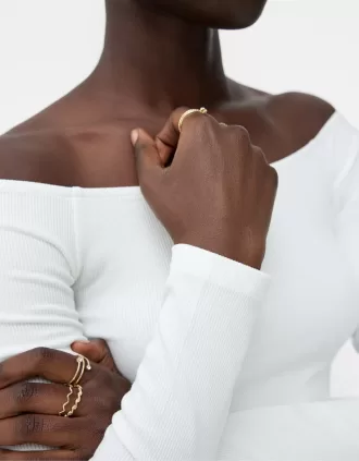 Pack of 9 rhinestone rings Pack of 9 rhinestone rings