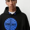 Pan Am print boxy fit hooded sweatshirt Pan Am print boxy fit hooded sweatshirt
