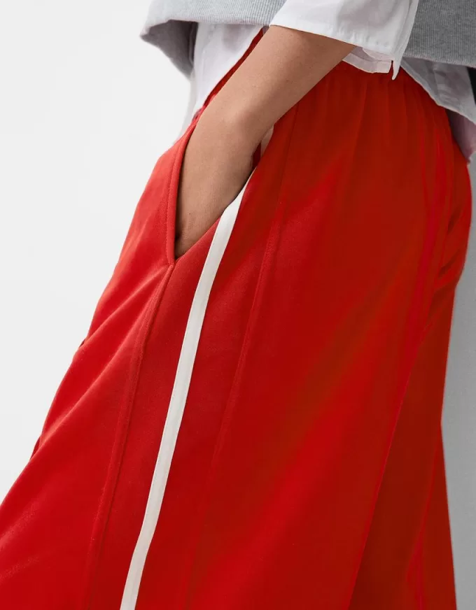 Pants with side stripes Pants with side stripes