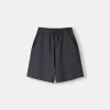 Pleated Bermuda sweat shorts Pleated Bermuda sweat shorts