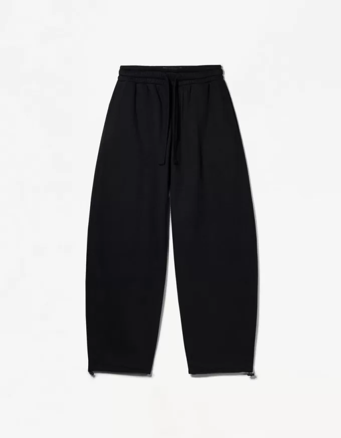 Plush balloon fit pants Plush balloon fit pants