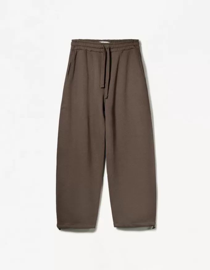 Plush balloon fit pants Plush balloon fit pants