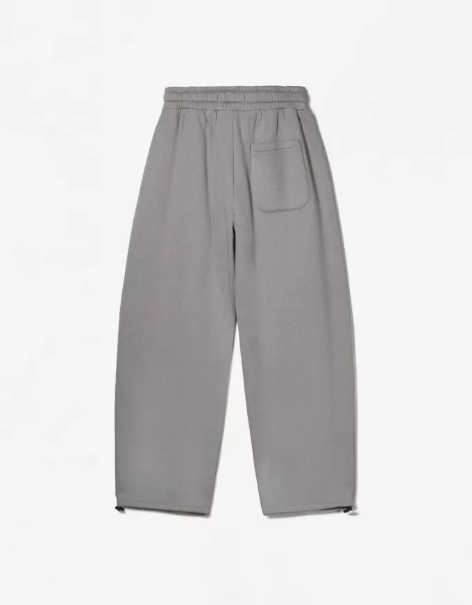 Plush balloon fit pants Plush balloon fit pants