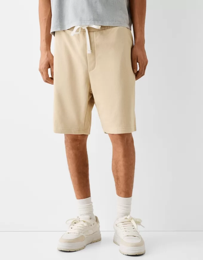 Plush bermuda shorts Plush bermuda shorts