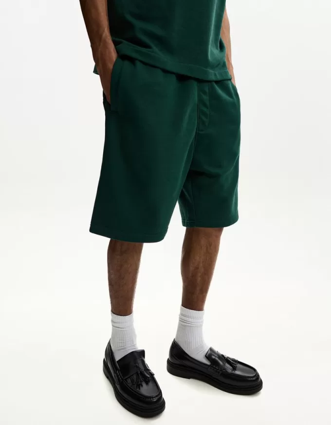 Plush bermuda shorts Plush bermuda shorts