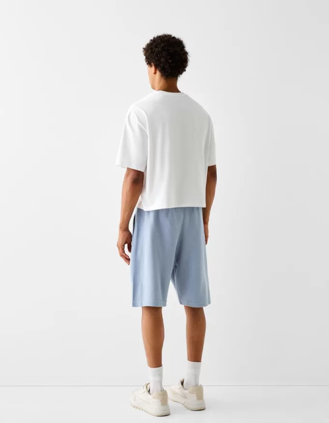 Plush bermuda shorts Plush bermuda shorts