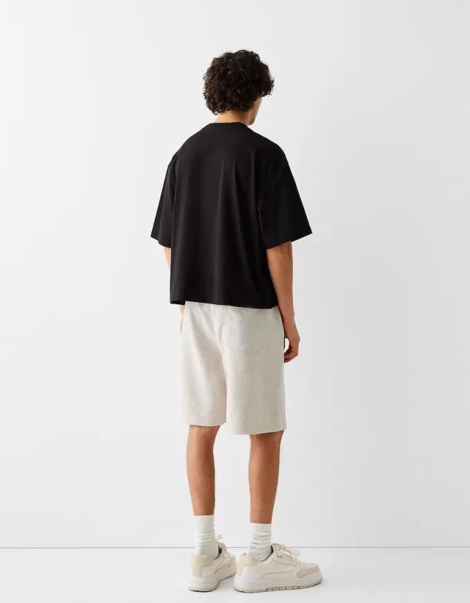 Plush bermuda shorts Plush bermuda shorts