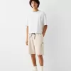 Plush cargo Bermuda shorts Plush cargo Bermuda shorts