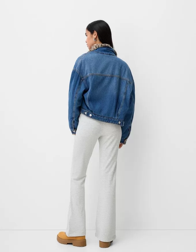 Plush flared pants Plush flared pants