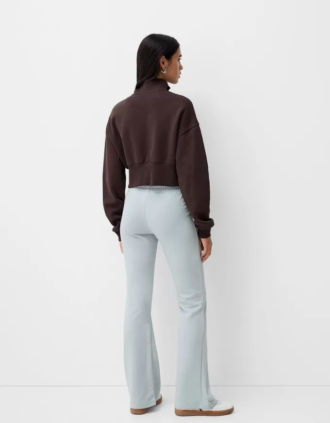 Plush flared pants Plush flared pants