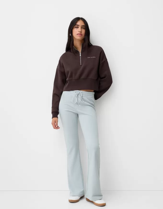 Plush flared pants Plush flared pants