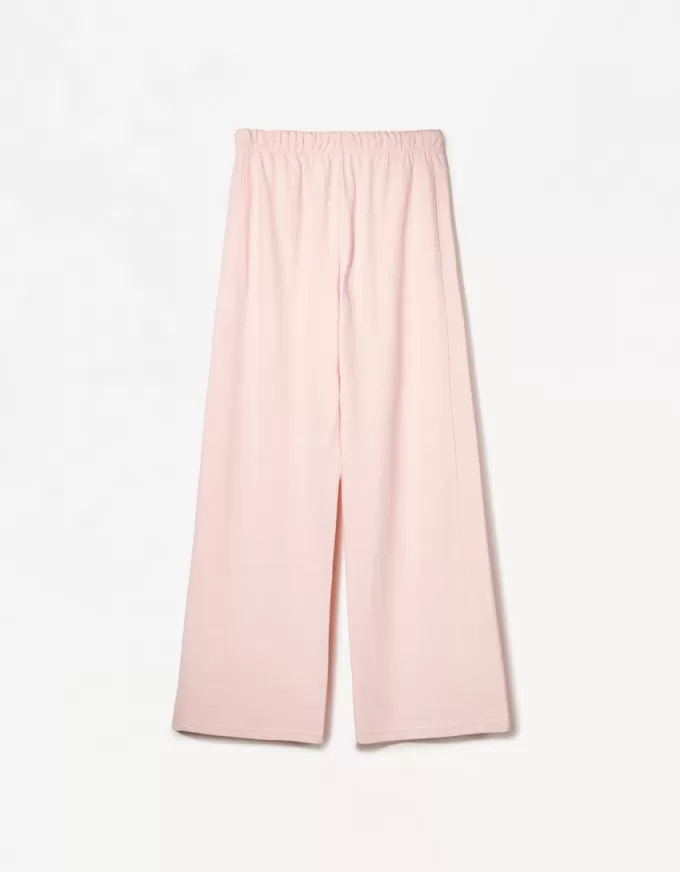 Plush pants with side seams Plush pants with side seams