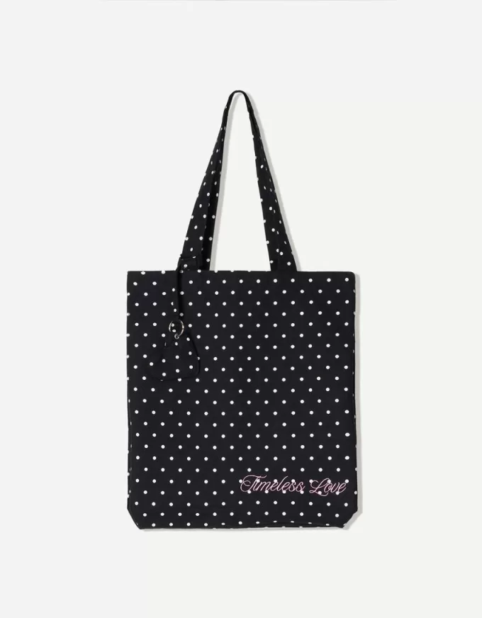 Polka dot tote bag Polka dot tote bag