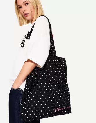 Polka dot tote bag Polka dot tote bag