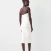 Ponte di Roma midi dress with straps Ponte di Roma midi dress with straps