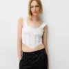 Poplin crop top Poplin crop top