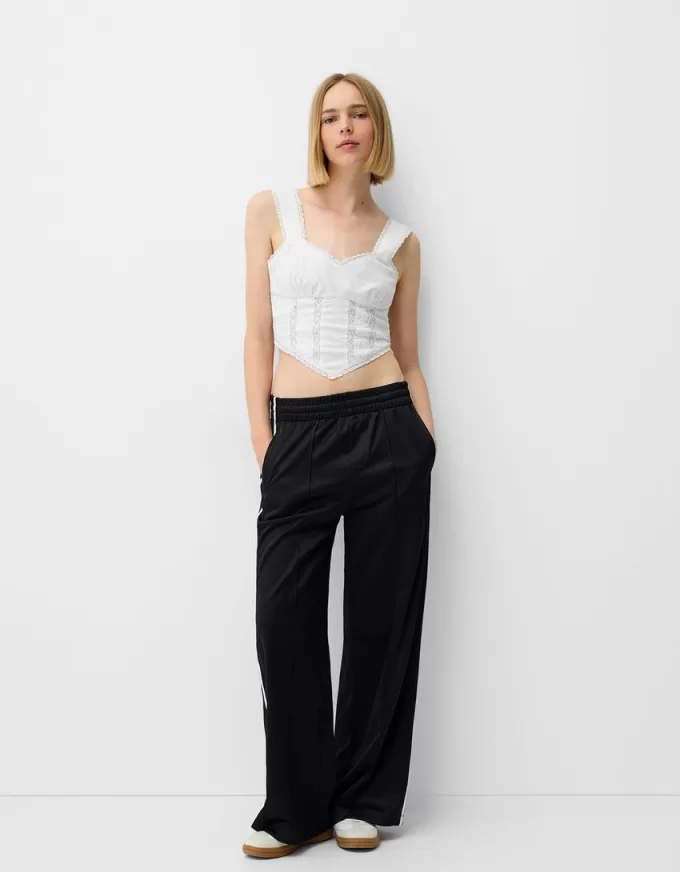 Poplin crop top Poplin crop top