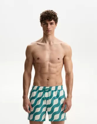 Printed board shorts
