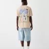 Printed boxy-fit short sleeve T-shirt Printed boxy-fit short sleeve T-shirt