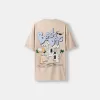 Printed boxy-fit short sleeve T-shirt Printed boxy-fit short sleeve T-shirt