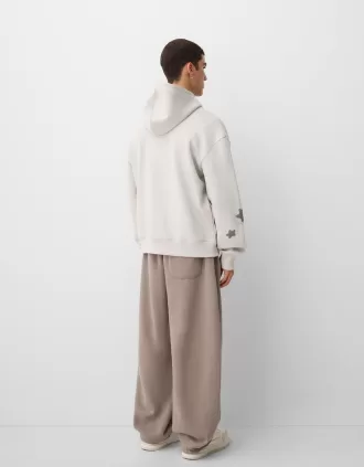 Printed oversize hoodie