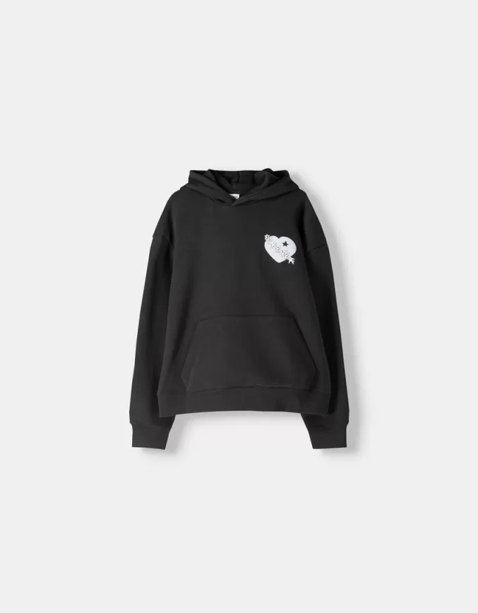 Printed oversize hoodie