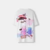 Printed short sleeve oversize T-shirt Printed short sleeve oversize T-shirt