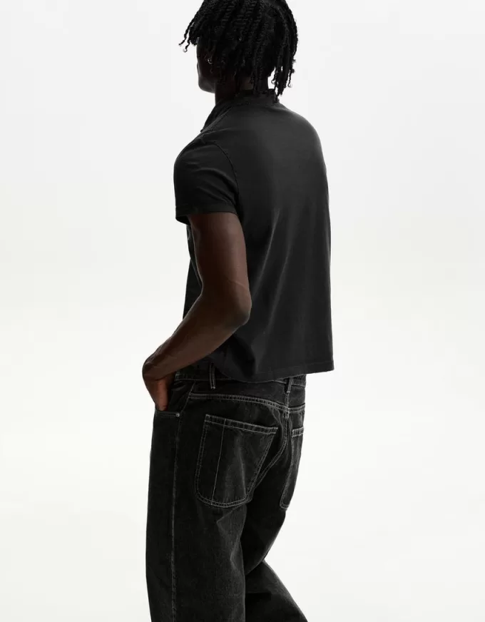 Printed short sleeve polo shirt Printed short sleeve polo shirt