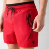 Printed sporty board shorts Printed sporty board shorts