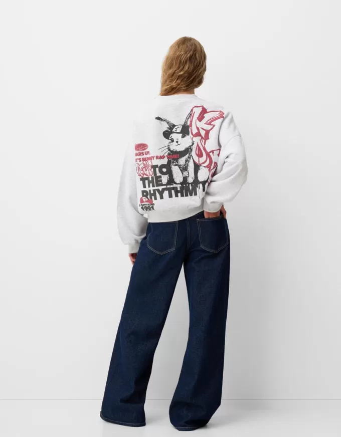 Printed sweatshirt Printed sweatshirt