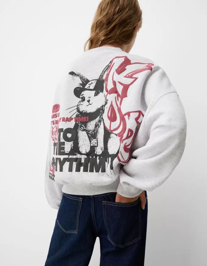 Printed sweatshirt Printed sweatshirt