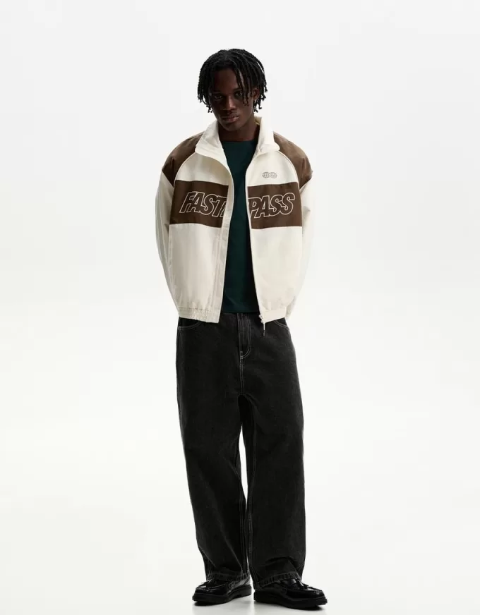 Printed technical jacket Printed technical jacket