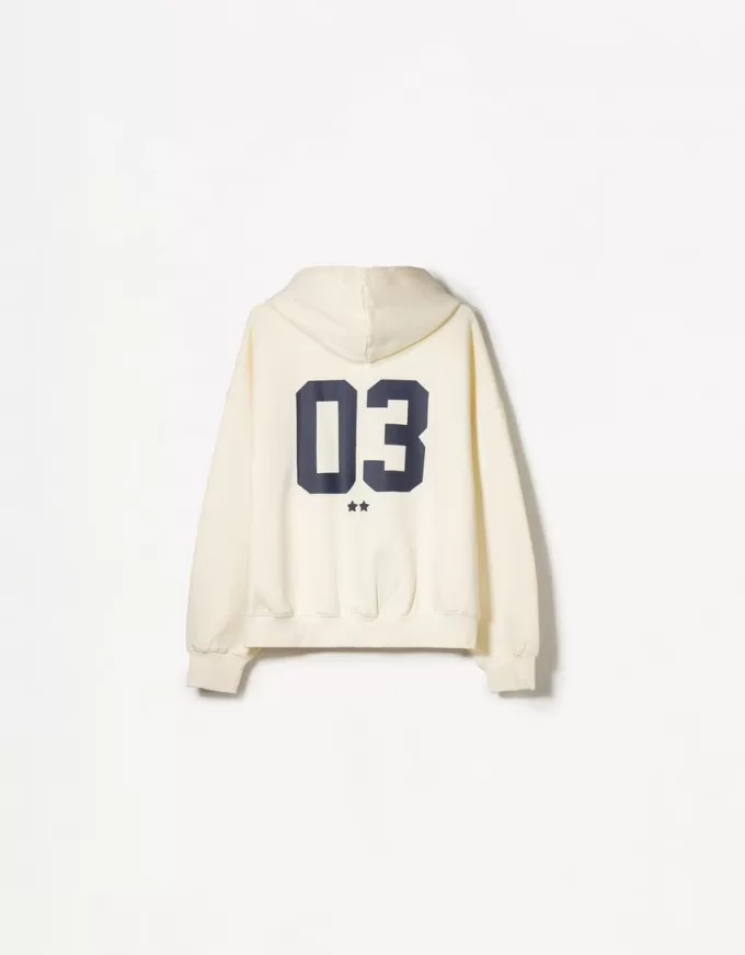 Printed zip-up hoodie Printed zip-up hoodie