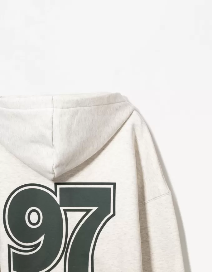 Printed zip-up hoodie Printed zip-up hoodie