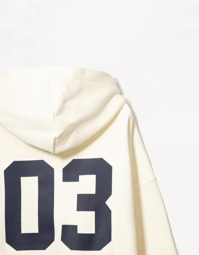 Printed zip-up hoodie Printed zip-up hoodie