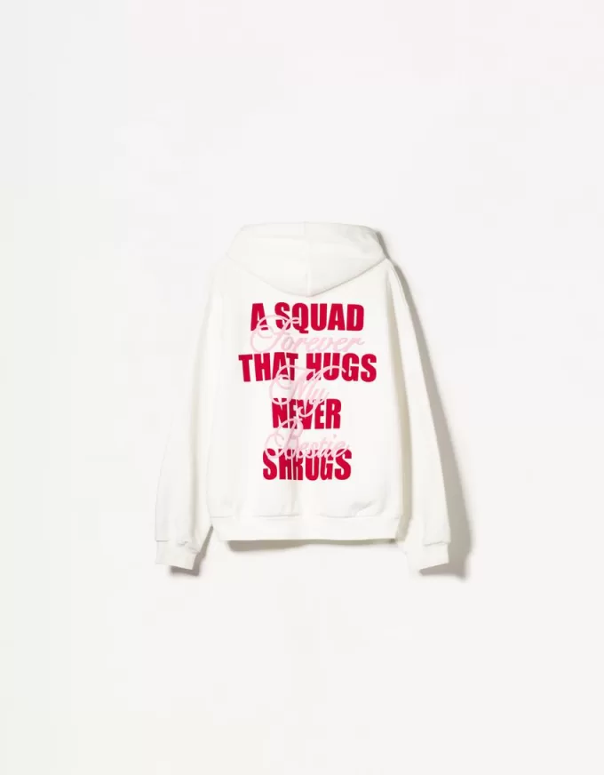 Printed zip-up hoodie Printed zip-up hoodie