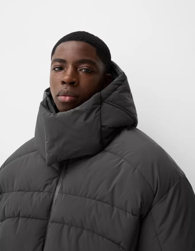 Puffer jacket with hood Puffer jacket with hood