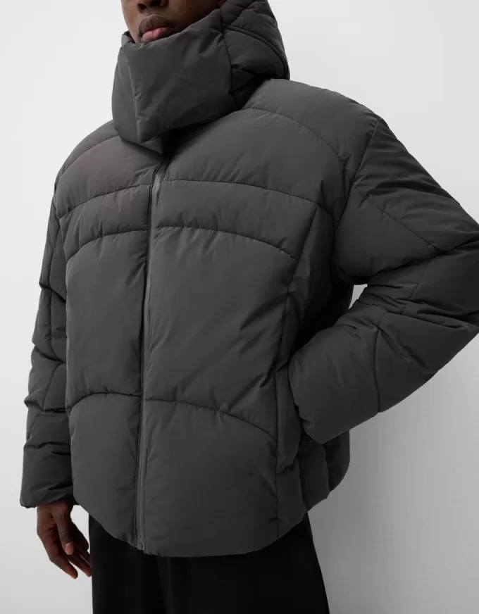 Puffer jacket with hood Puffer jacket with hood