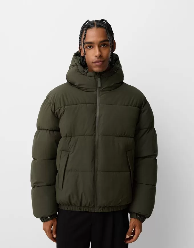 Puffer jacket with hood Puffer jacket with hood