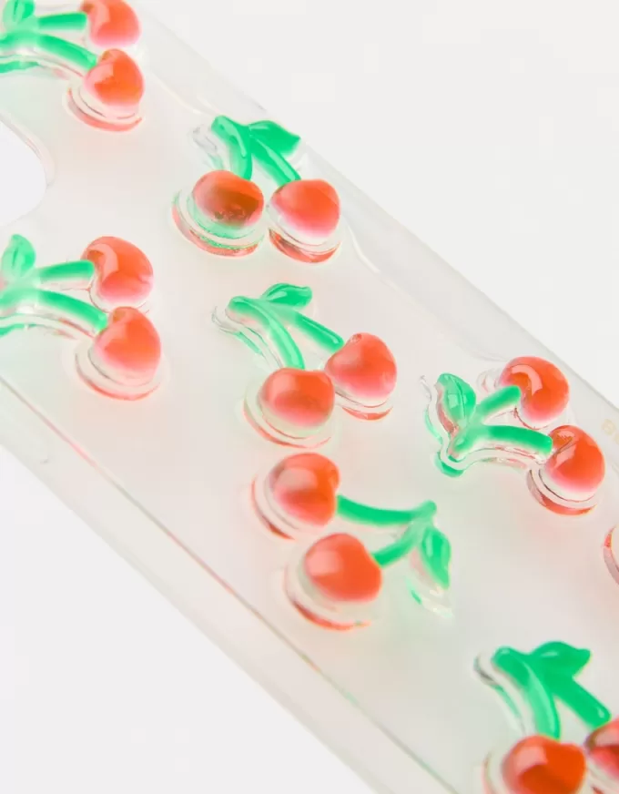 Raised cherry cell phone case Raised cherry cell phone case