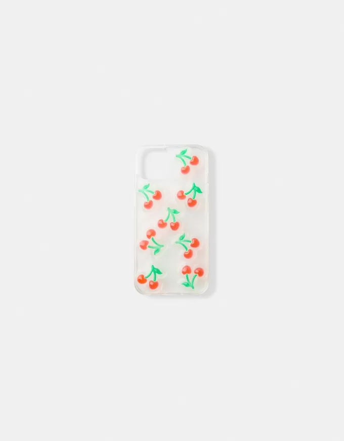 Raised cherry cell phone case Raised cherry cell phone case