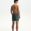 Regular board shorts with print Regular board shorts with print