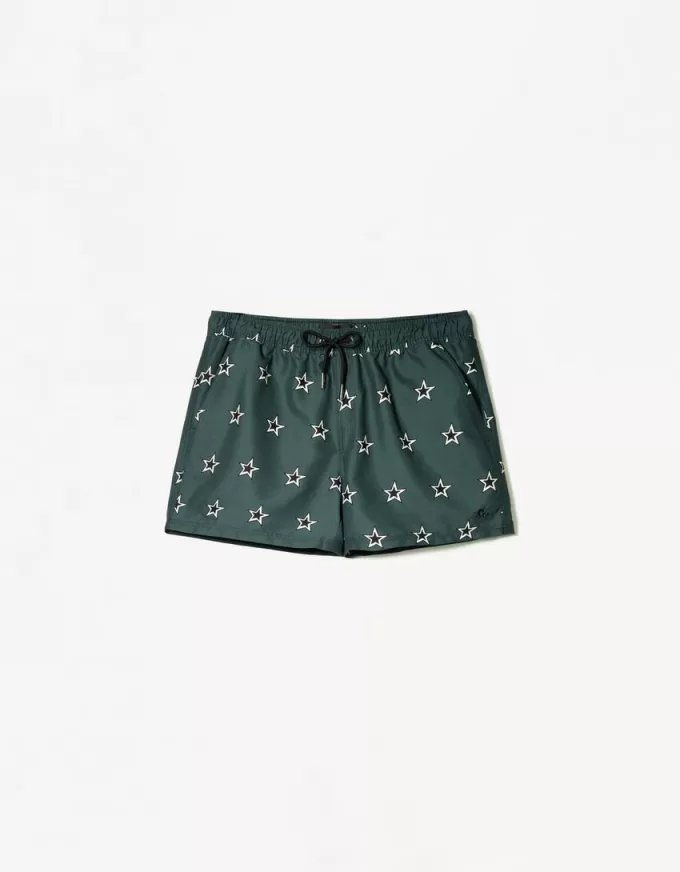 Regular board shorts with print Regular board shorts with print