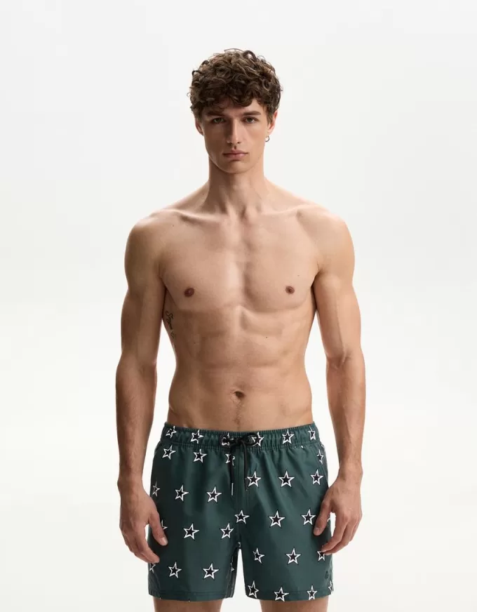 Regular board shorts with print Regular board shorts with print